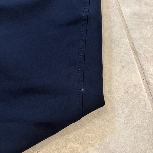 FootJoy FJ Men's Golf Chino Navy Blue Pants Straight Leg Polyester/Spandex 38/32 - Picture 3 of 5